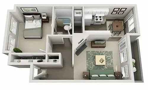 Floor plan Pioneer