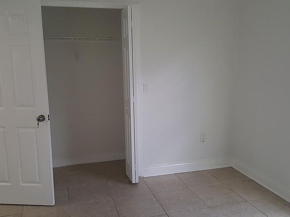 Closet in bedroom