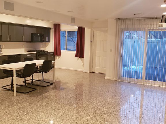 Living room and kitchen