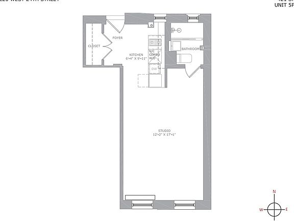 2nd image of 220 W 24th St APT 5P
