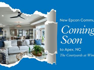 Homes Available Soon, The Courtyards at Wimberly, Apex, NC 27523