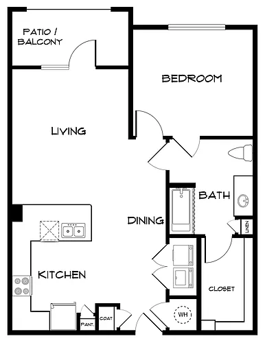 Floor plan A2B