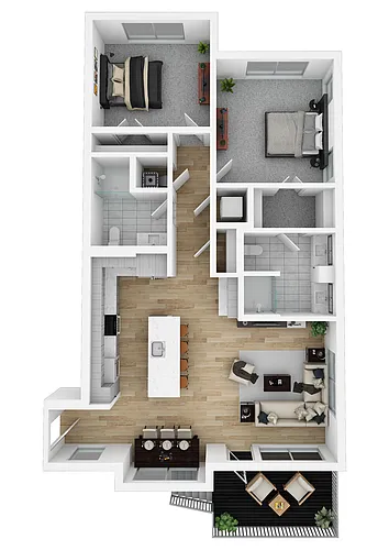 Floor plan B2