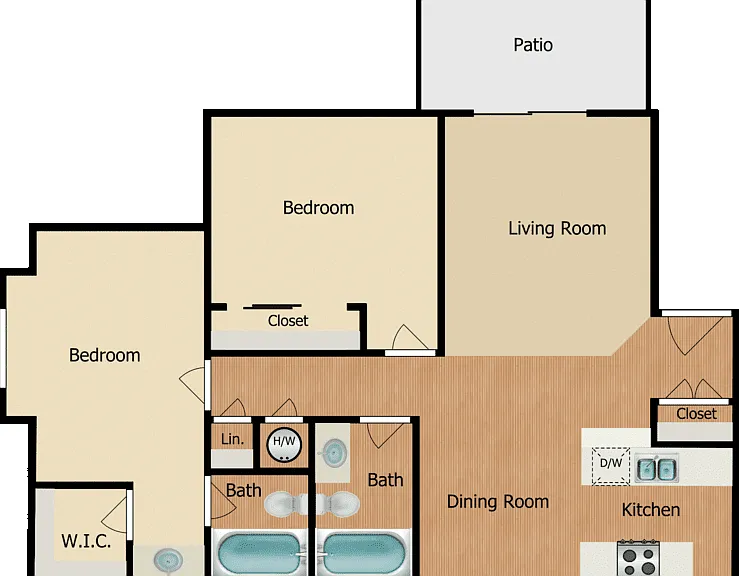 Plan 3 Floorplan Diagram