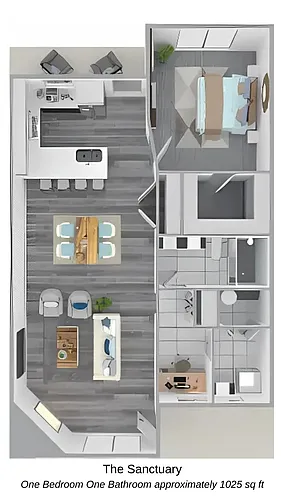 Floor plan The Sanctuary