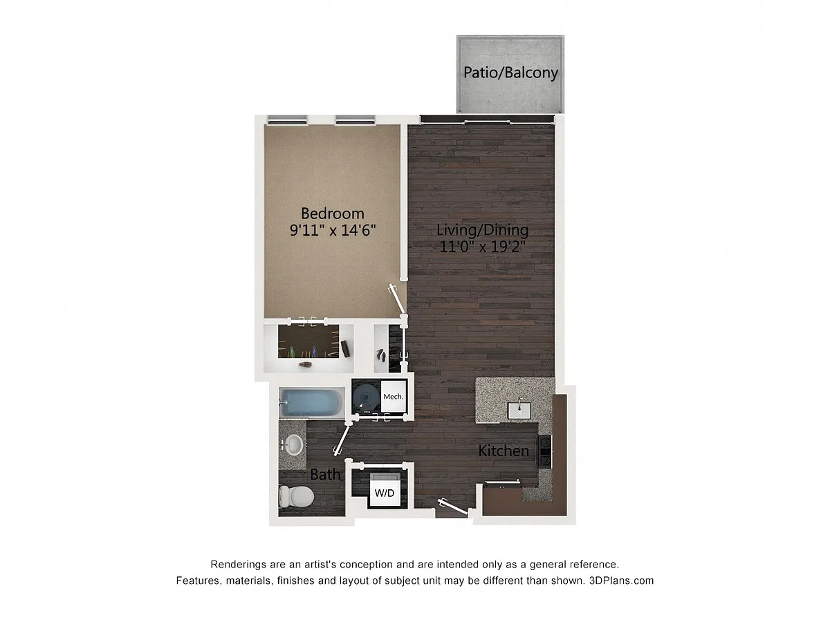 Floor plan B3