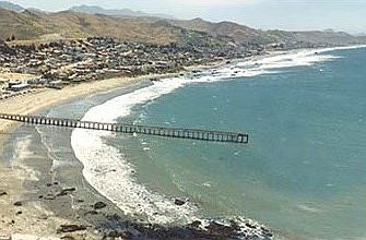 Cayucos coastline