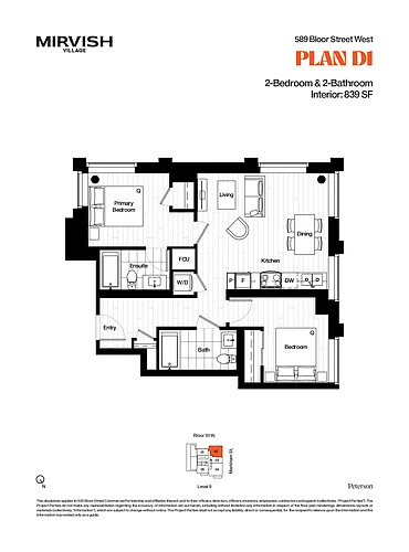 Floor plan 589-0805