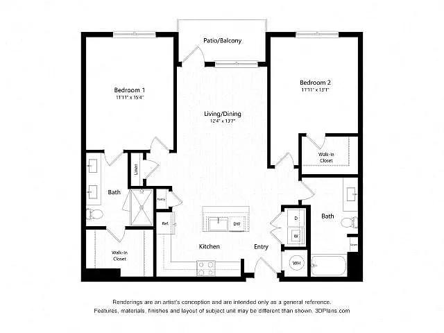 Floor plan 2A1