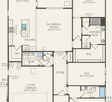 First Floor 2 br 2 ba