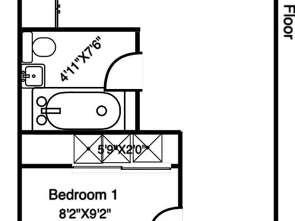 2nd image of 416 W 56th St #17A