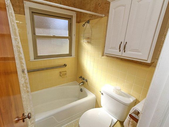 Original Master bath tile is nearly perfect.