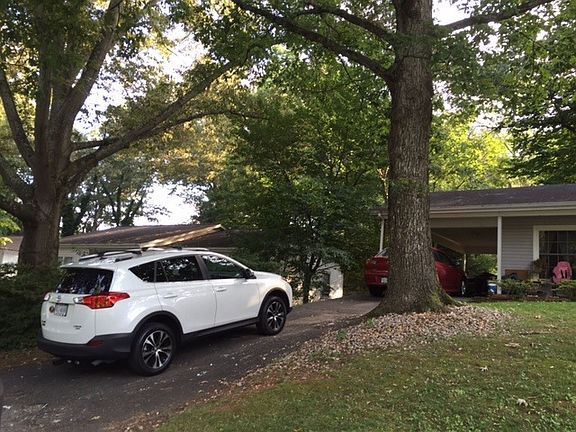Carport and driveway