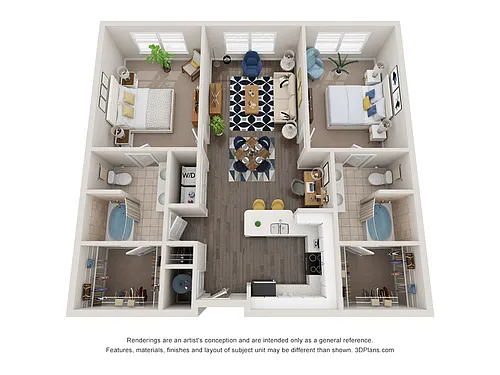 Floor plan B2R