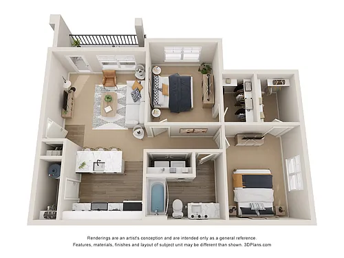 Floor plan The Cedar