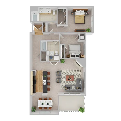 Floor plan Grand Avenue C