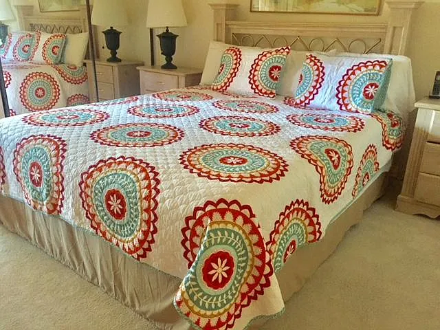 Very comfortable king size bed
