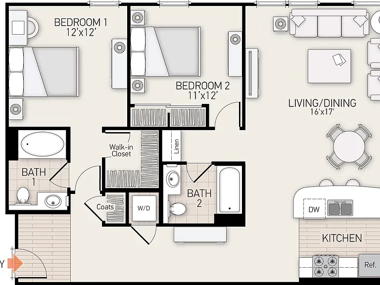 Palmeras Apartment Homes — Photo 14