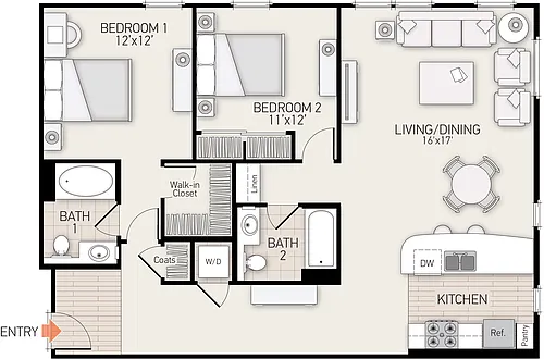 Floor plan Plan N