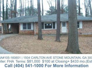 1504 Carlton Ave, Stone Mountain, GA 30087