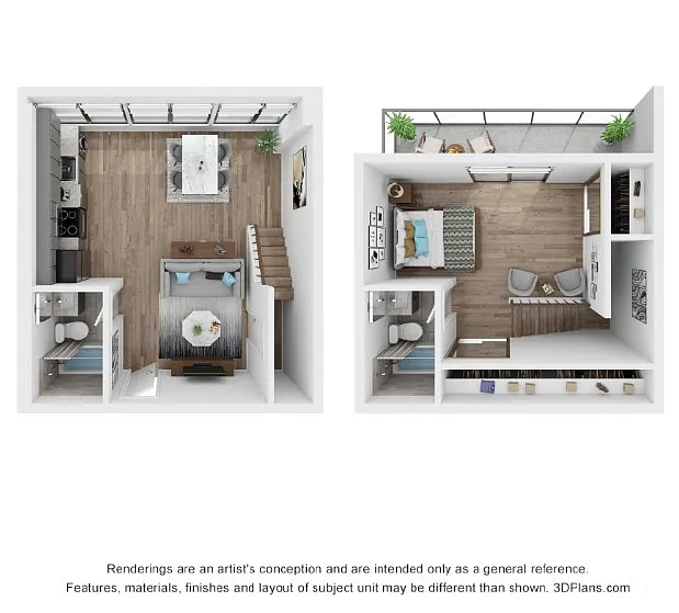 Floor plan Studio - A4