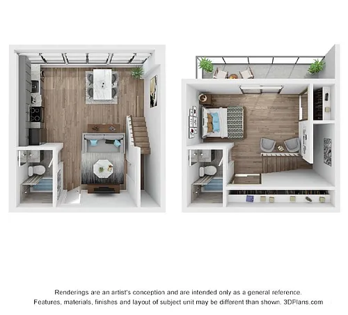 Floor plan Studio - A4