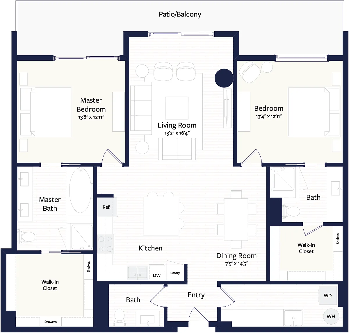 Floor plan B7