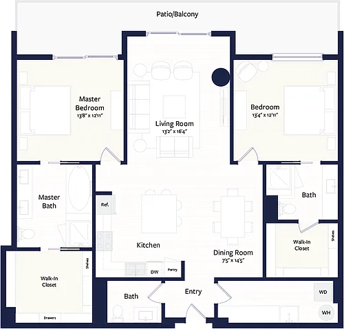 Floor plan B7