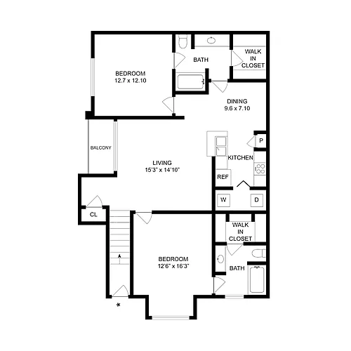 Floor plan Grey Mouth