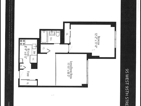 2nd image of 95 W 95th St APT 22F