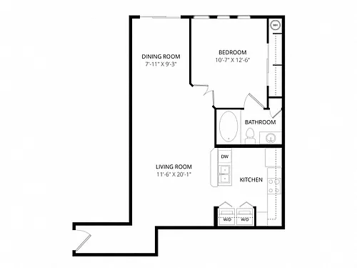 Floor plan A7 Aria