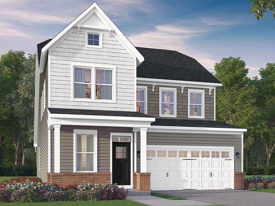 A rendering of the Declan Elevation 2 by Brookfield Residential