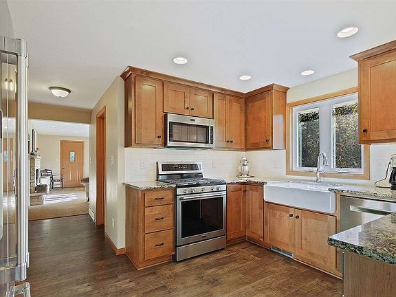 DREAM KITCHEN ALERT! No expense was spared when this kitchen was gutted to the studs in April 2018