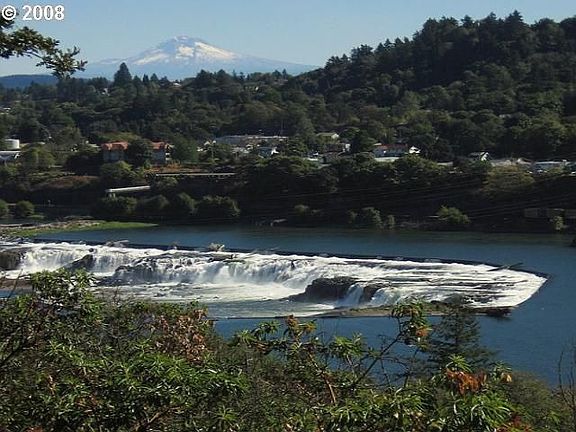 Willamette Falls in Oregon City