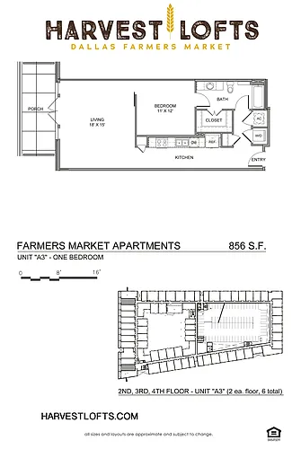 Floor plan Cadiz (A3)