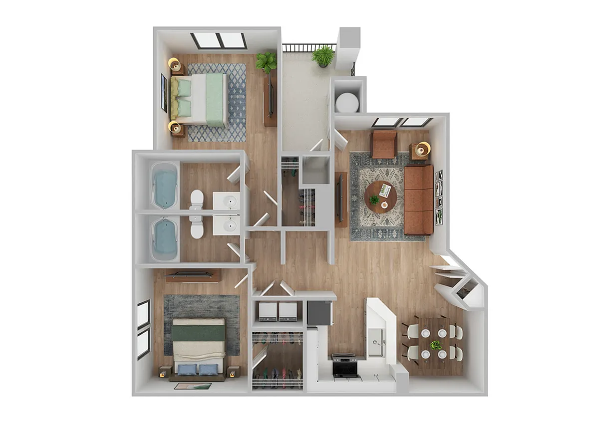 Floor plan Evergreen | Renovated