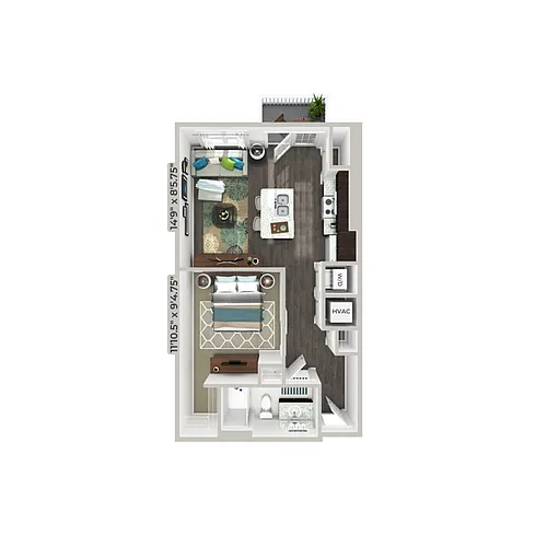 Floor plan A1