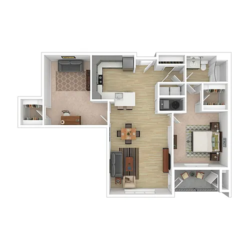 Floor plan A2-DEN