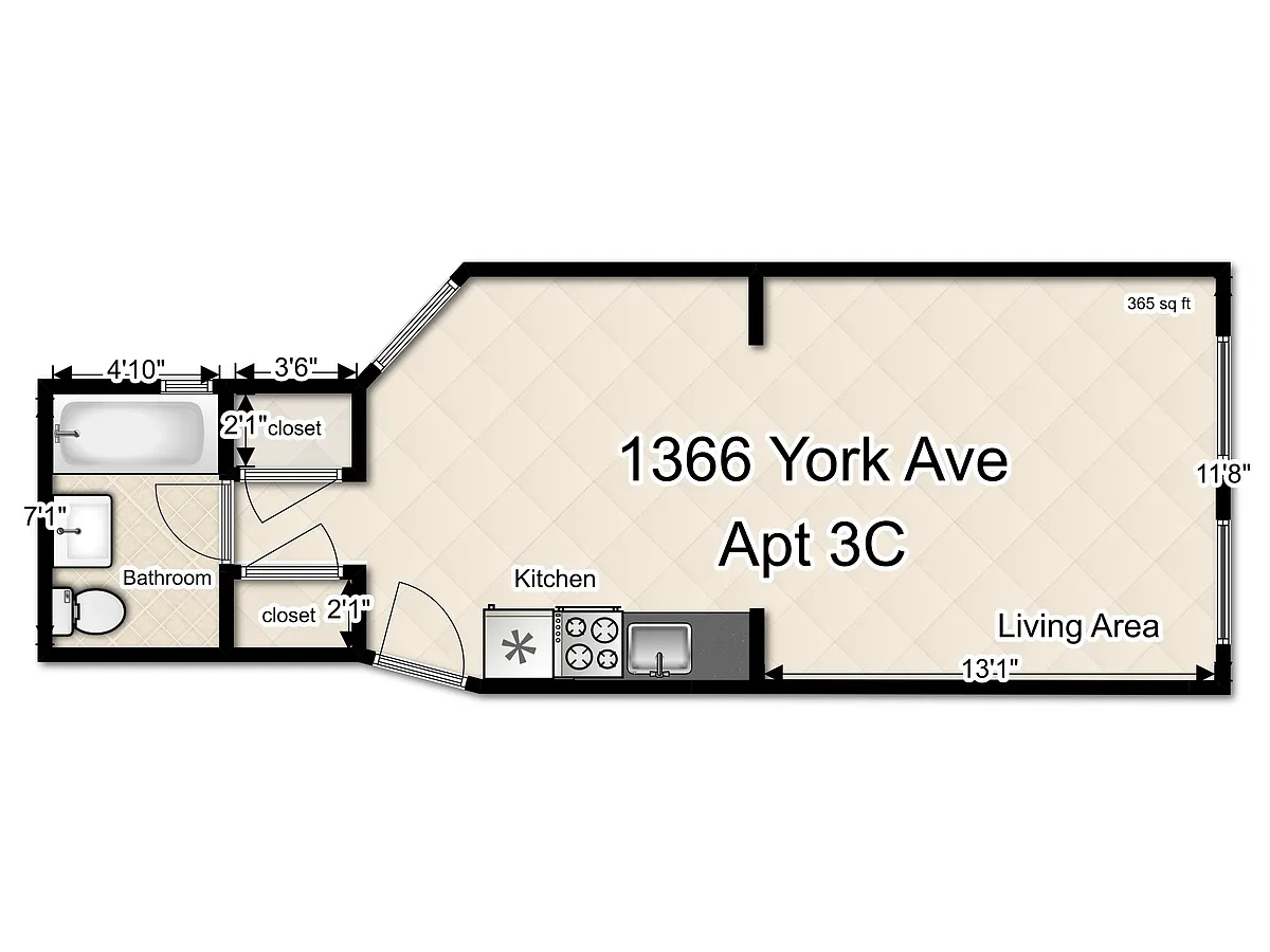 Building Photo - 1366 York Ave #2C