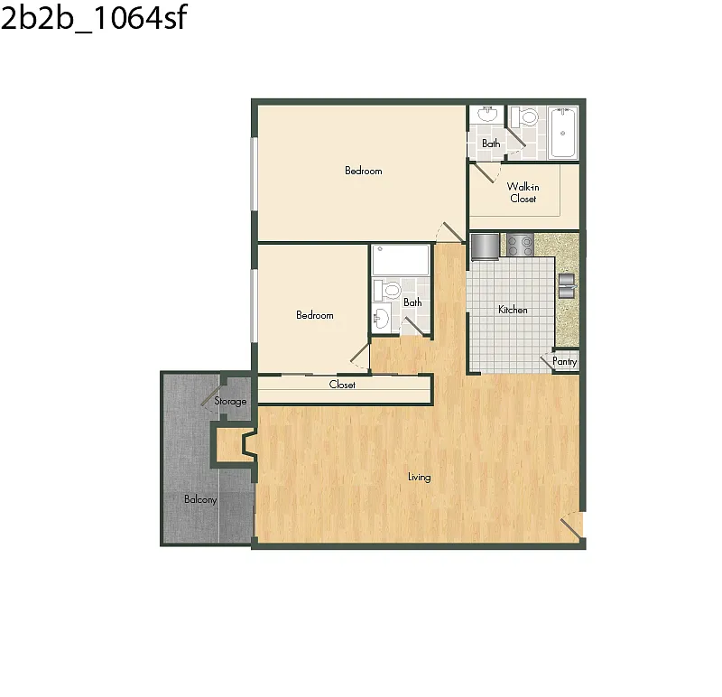 Floor plan B8 Affordable