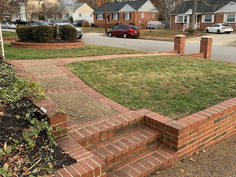 Front walk