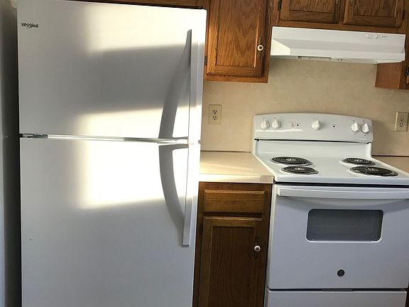 New appliances and floors are installed