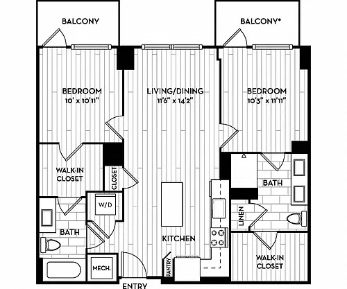 Floor plan 22F1