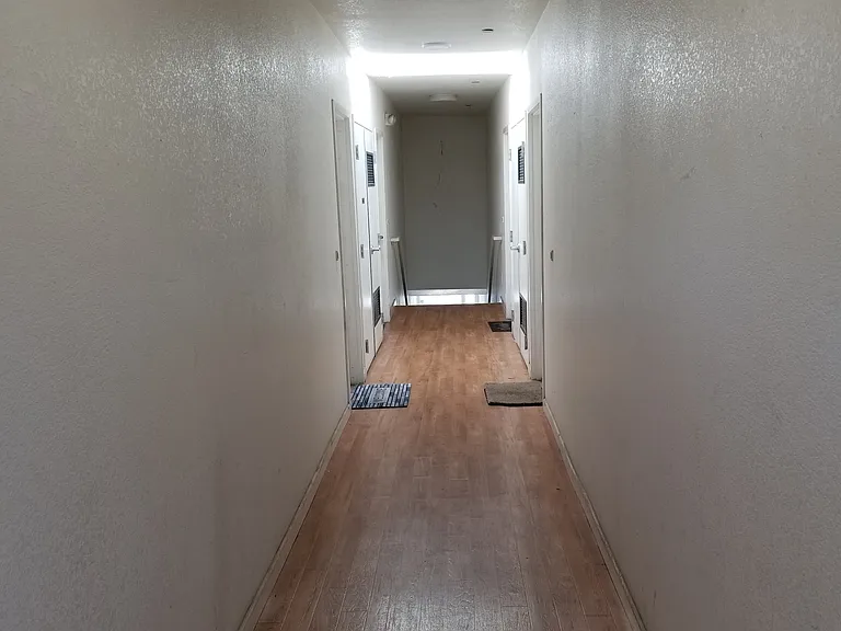 This is the hall way to your front door.