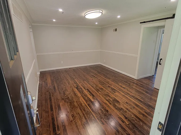 Entry through front door. Living room