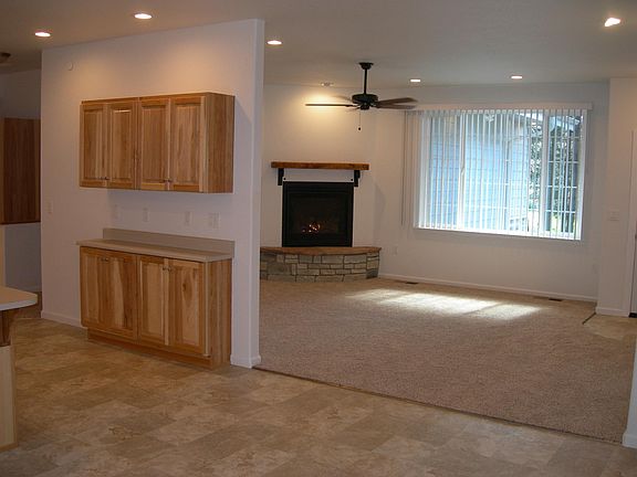 looking towards living room from dining room