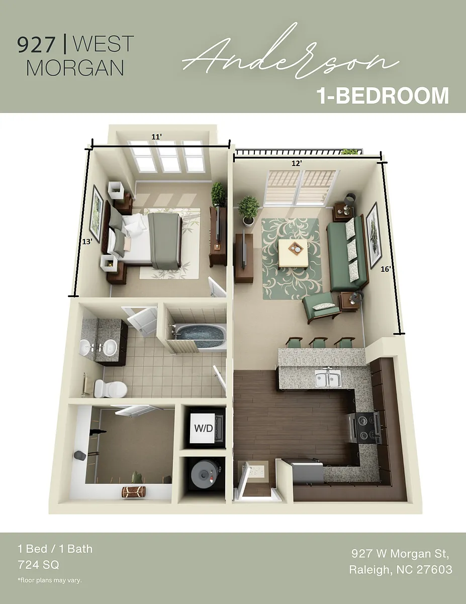 Floor plan Anderson