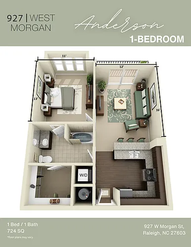 Floor plan Anderson