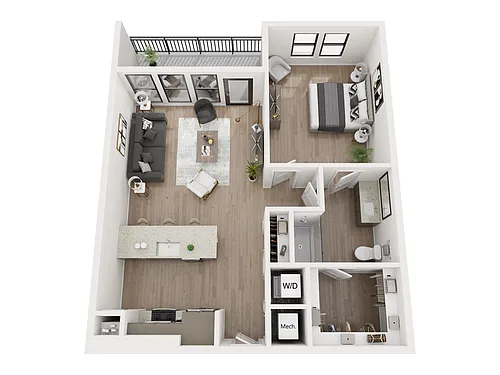 Floor plan A1F