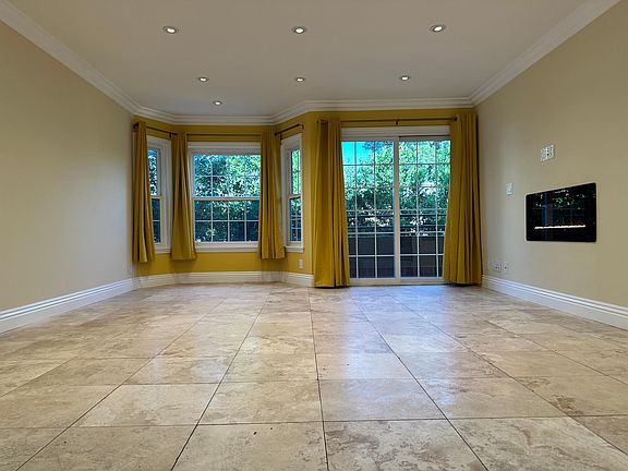 Living Room Balcony + Fireplace